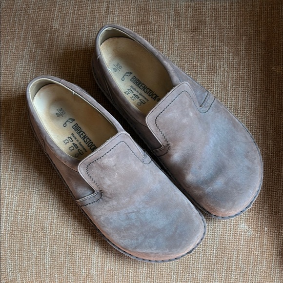 Birkenstock Brown Loafers Minimalist Slip-Ons